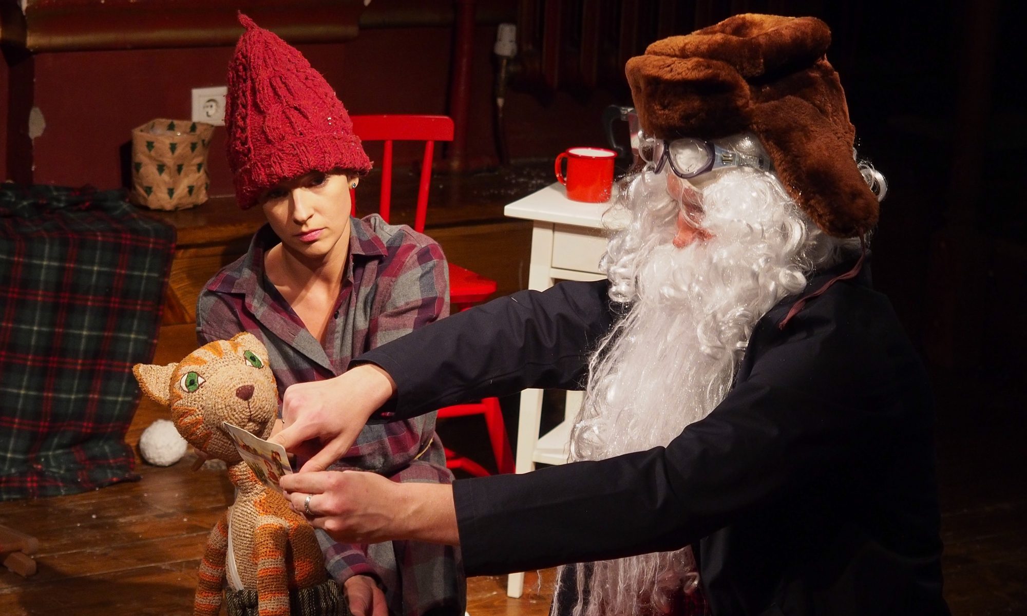 Иллюстрация: «Финдус и механический Дед Мороз»: спектакль камерного театра для детей «Домик Фанни Белл»