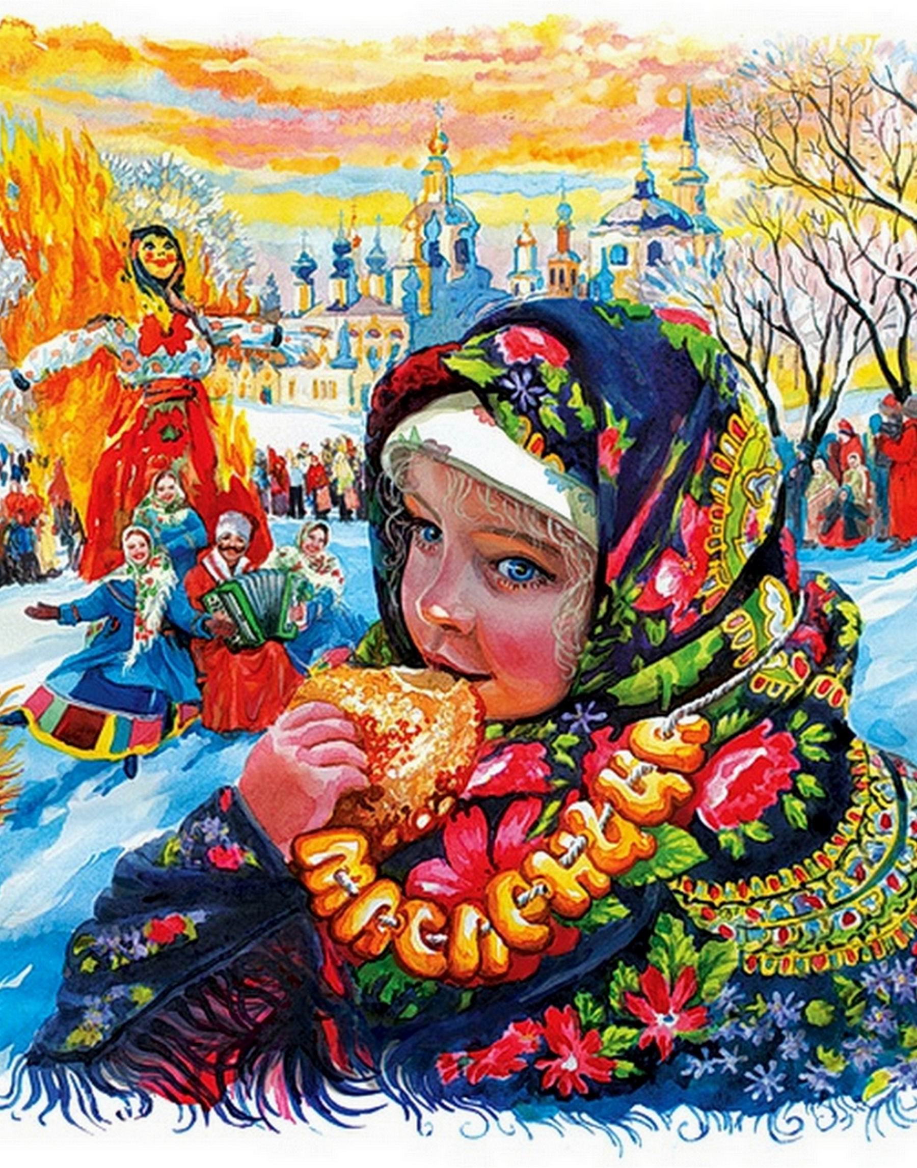 Иллюстрация: Праздничный концерт «Проводы Масленицы»