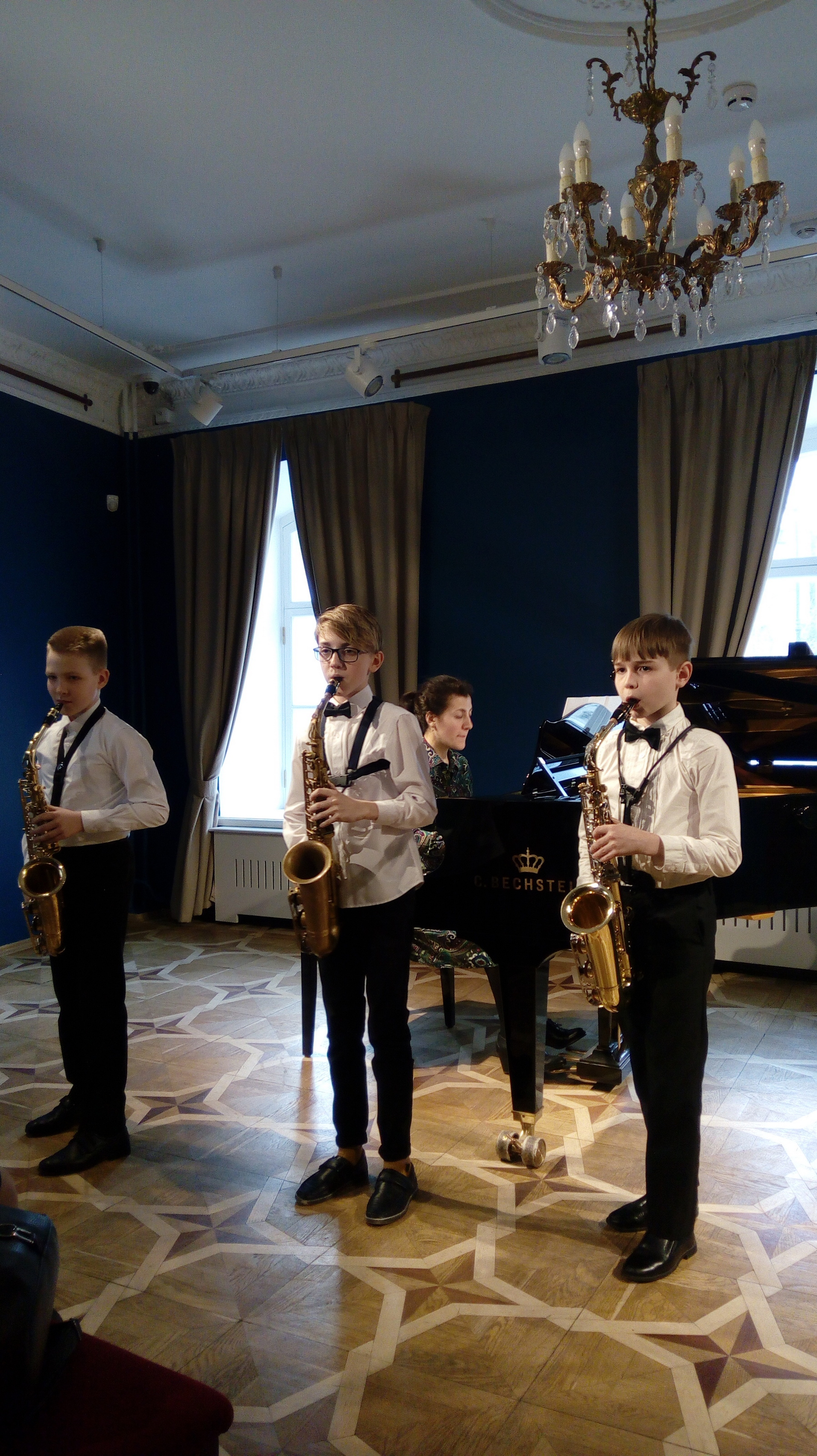 Иллюстрация: Концерт учащихся отдела духовых и ударных инструментов ДМШ № 76